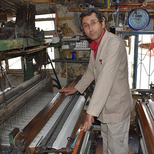 Artisan Bath and Beach Towel Weaving - Turkey. Meet Kadir.