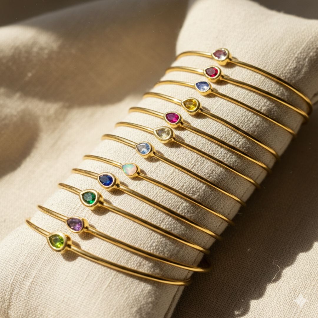 Birthstone Bangles