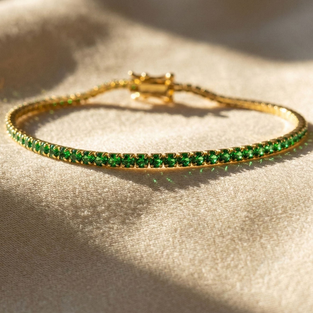 Emerald Bracelets