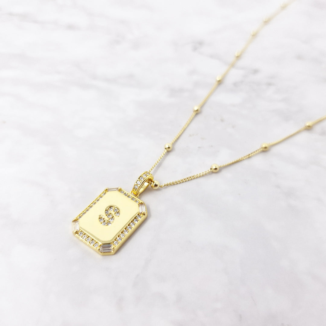Initial Necklaces