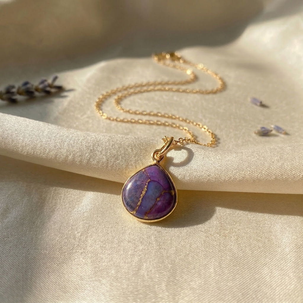 18ct Vermeil Heart Pendant Necklace