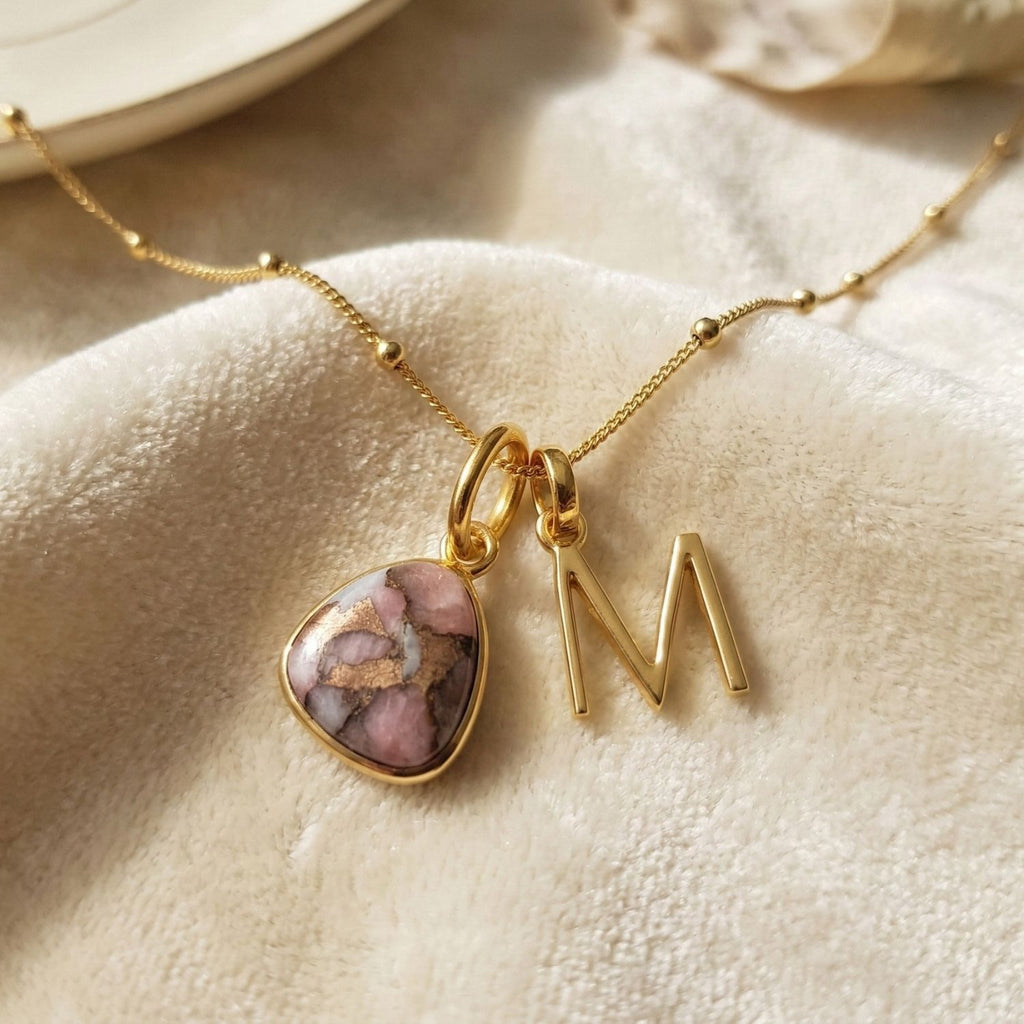 18ct Vermeil Plated Initial Necklace