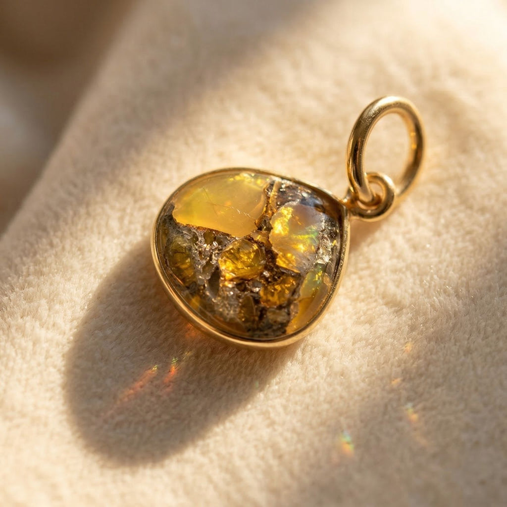 Plated Heart Pendant