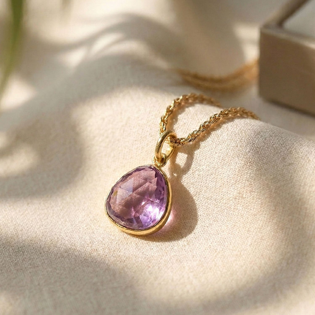 Statement Vermeil Plated Crystal Rope Necklace