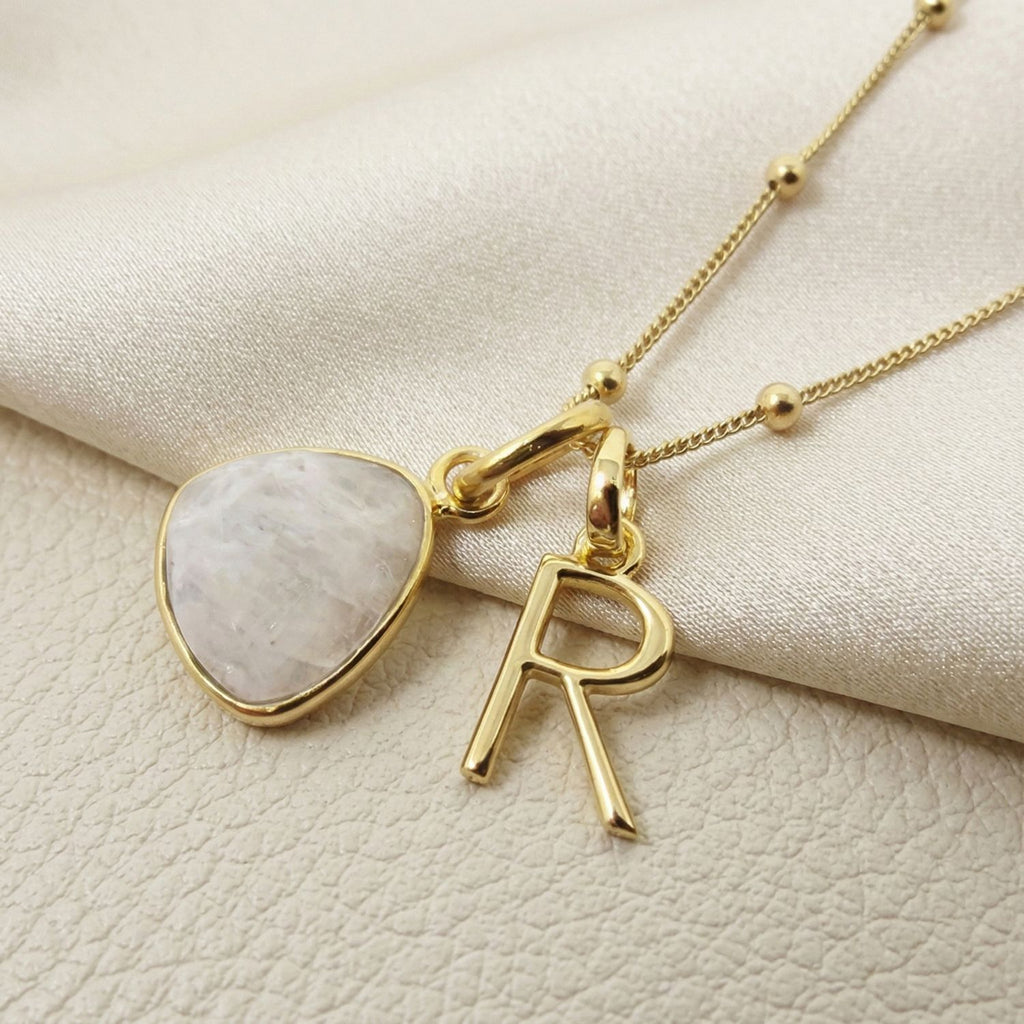 18ct Vermeil Plated Initial Necklace