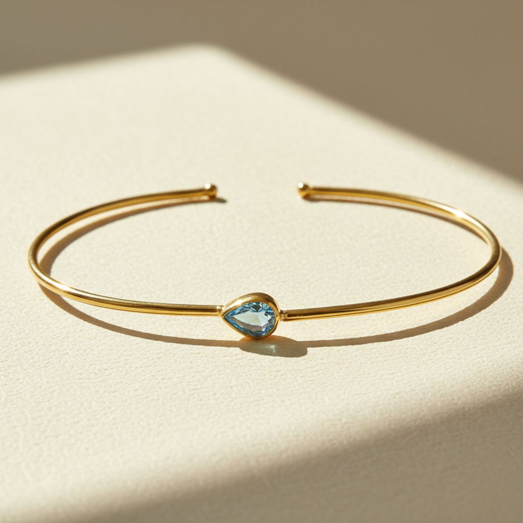 18ct Plated Bangle