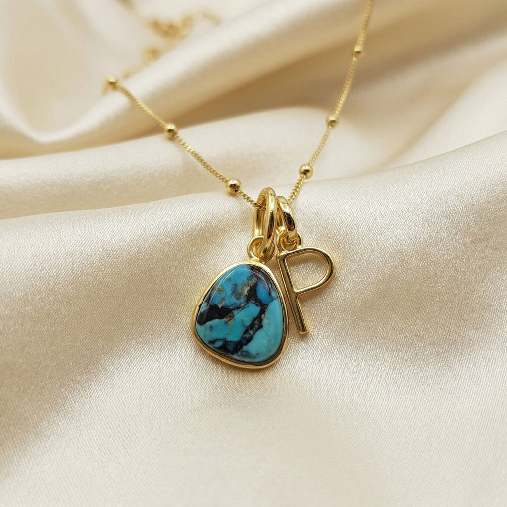 18ct Vermeil Plated Initial Necklace
